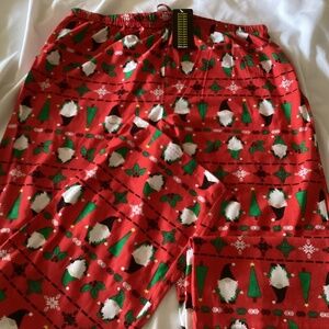 NWT Unisex Christmas Troll Red PJ Pants Size Large NEW! By Just Love